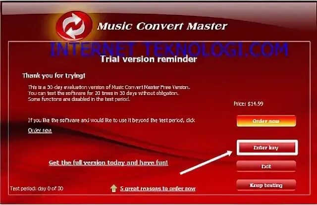 Convert master. Convert master