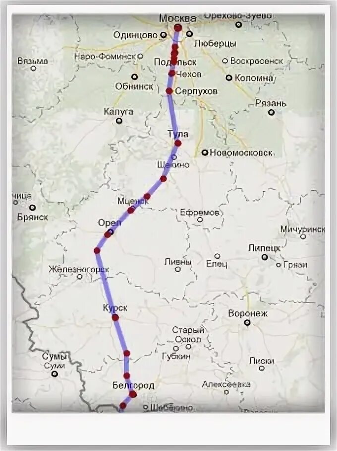 73м маршрут курск. Трасса м2 Курск на карте. Трасса м2 Крым на карте. Трасса м2 Крым на карте Москвы. М-2 Крым Москва Тула Орел Курск Белгород граница с Украиной.