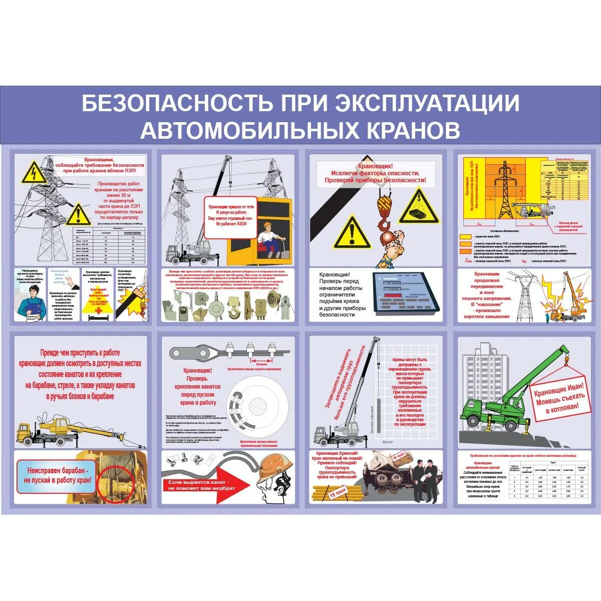 Правила безопасности кранов. Техника безопасности кран. Плакаты по безопасности при ремонте автомобилей. Безопасная эксплуатация кранов. Требования техники безопасности при ремонте автомобильных кранов.