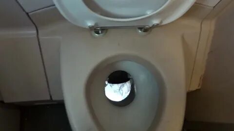 Toilet hole