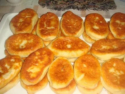 Тесто на пирожки с яблоками на сковороде