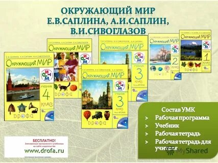 Саплин окружающий мир 4 класс рабочая тетрадь