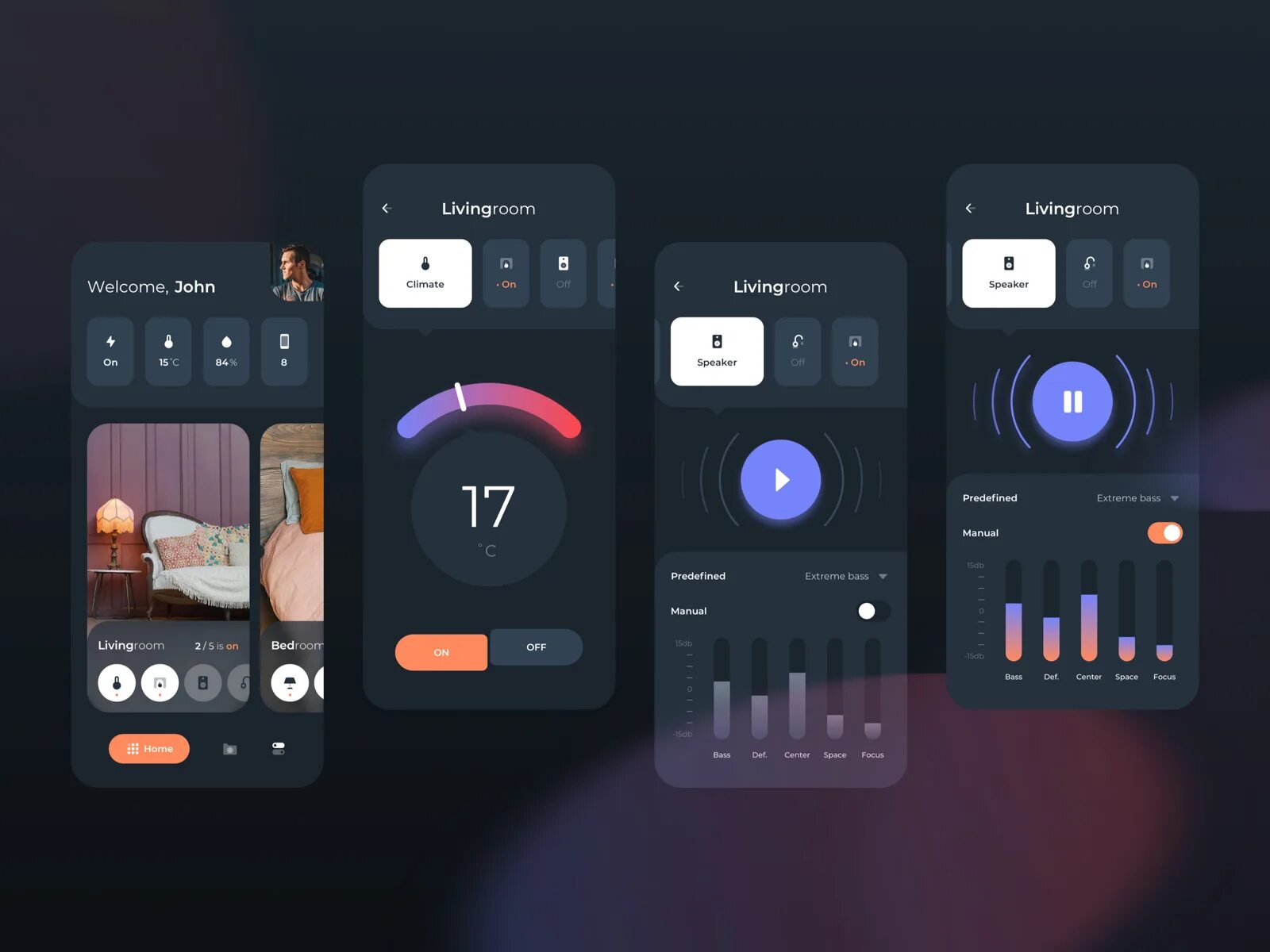 Как сделать приложение умный дом. Умный дом приложение. smart home ui. smart home system ux. ui kit smart house.
