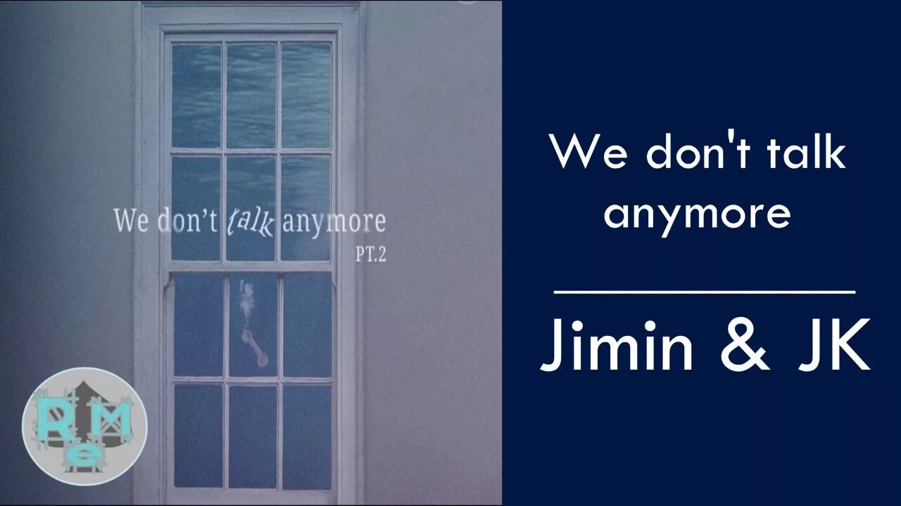 Dont anymore. We talk anymore. We don't talk anymore pt.2 BTS обложка. We don't talk anymore Jungkook Jimin обложка. JK Jimin we don t talk anymore.