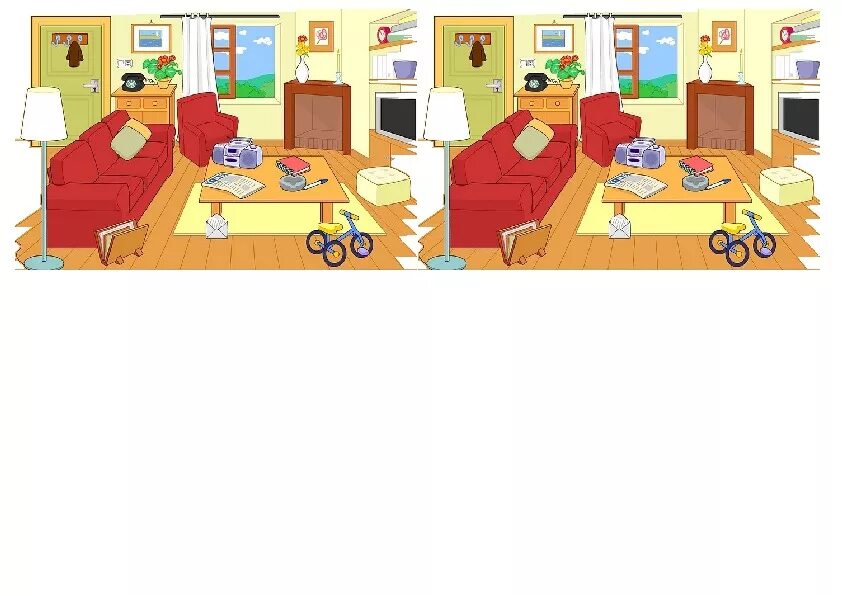 There was furniture in the room. There was furniture in the room