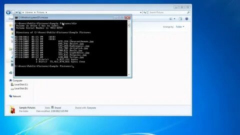 Windows 7 cmd