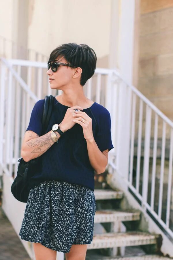 Immagine correlata Short hair outfits, Hair inspiration short, Katie holmes hair