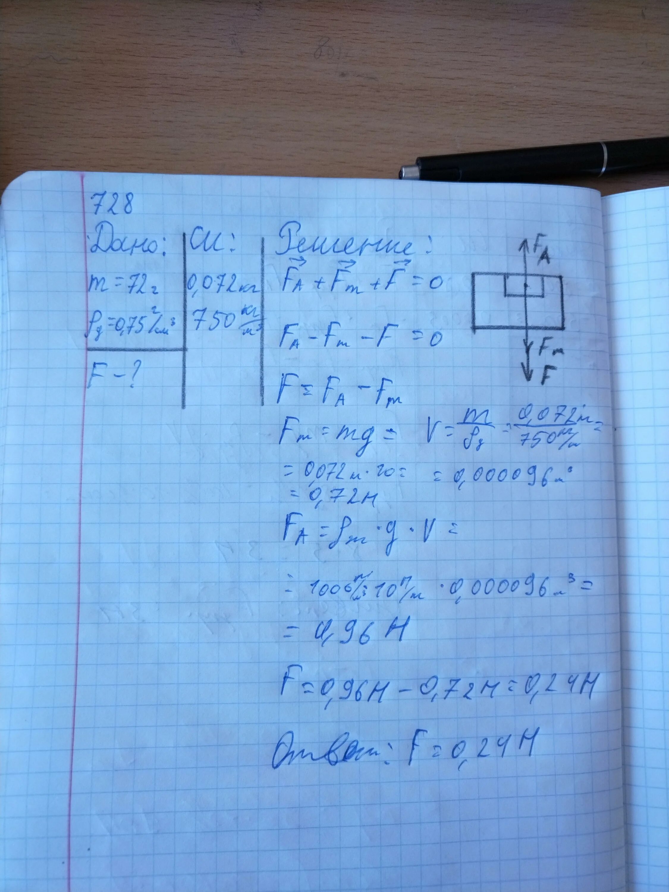 Массой 72 г 0