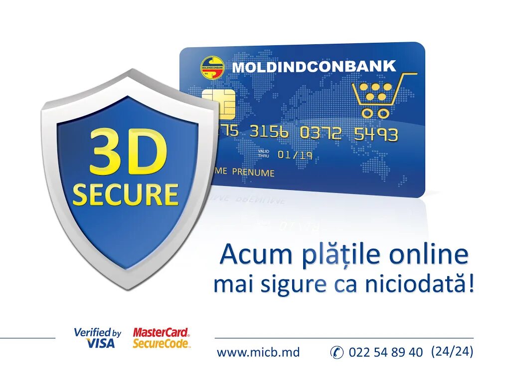 Без 3d secure. Visa 3d secure. Moldindconbank карта. Moldindconbank лого. Газпромбанк 3d secure.
