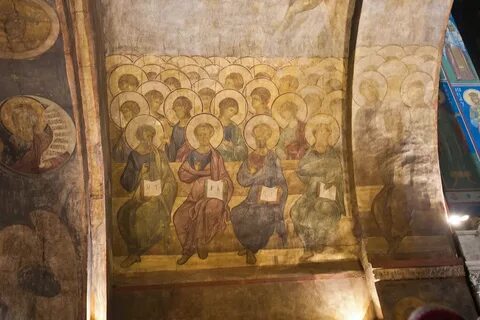 Фрески успенского собора в москве