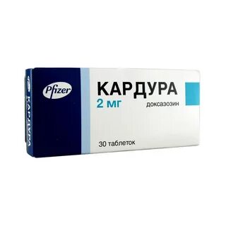 Кардура таблетки