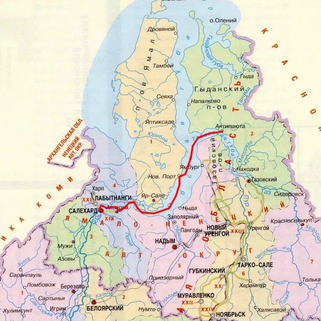 Салехард новый уренгой на машине. Новый порт населённые пункты Ямало-Ненецкого автономного округа. Новый порт Ямало-Ненецкий автономный округ Ямбург. Ямало-Ненецкий автономный округ Обская губа на карте. Салехард Ямало-Ненецкий автономный округ на карте.