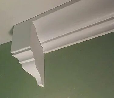 Потолочный плинтус под углом