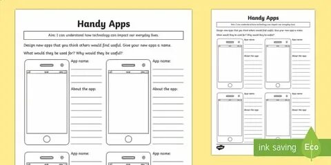 Application worksheet