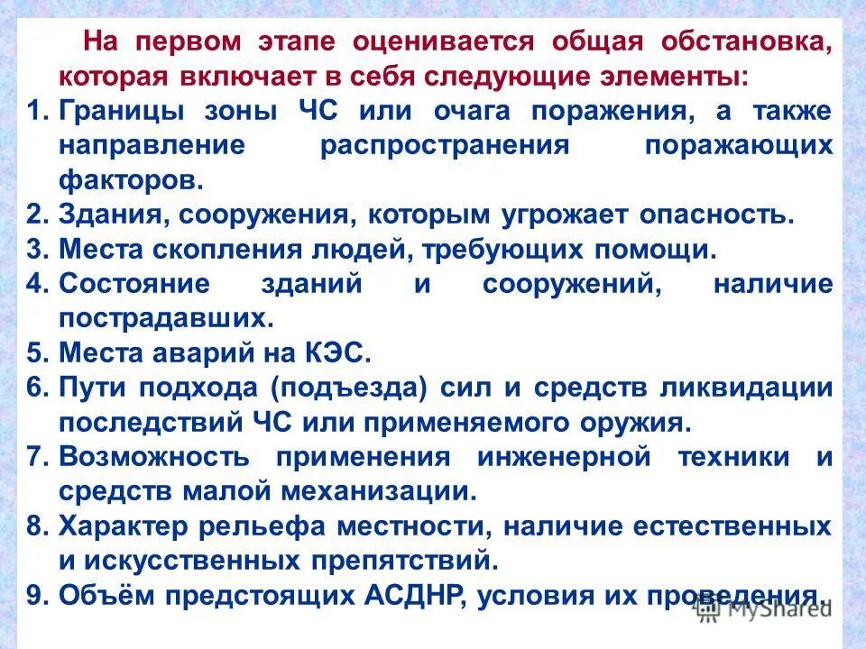 основные усилия асднр