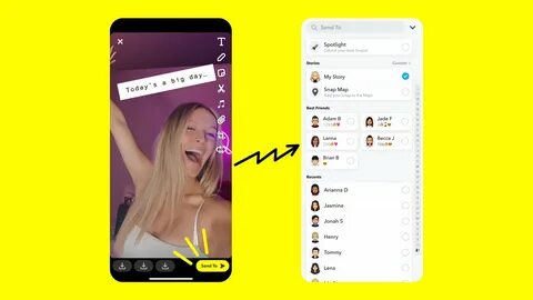 Snap, Snapchat. 