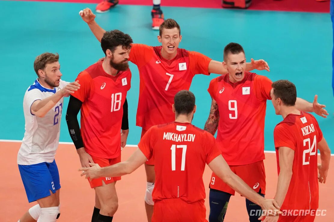 Мужчины россия полуфинал. Мужская сборная России по волейболу на Олимпийских играх в Токио.