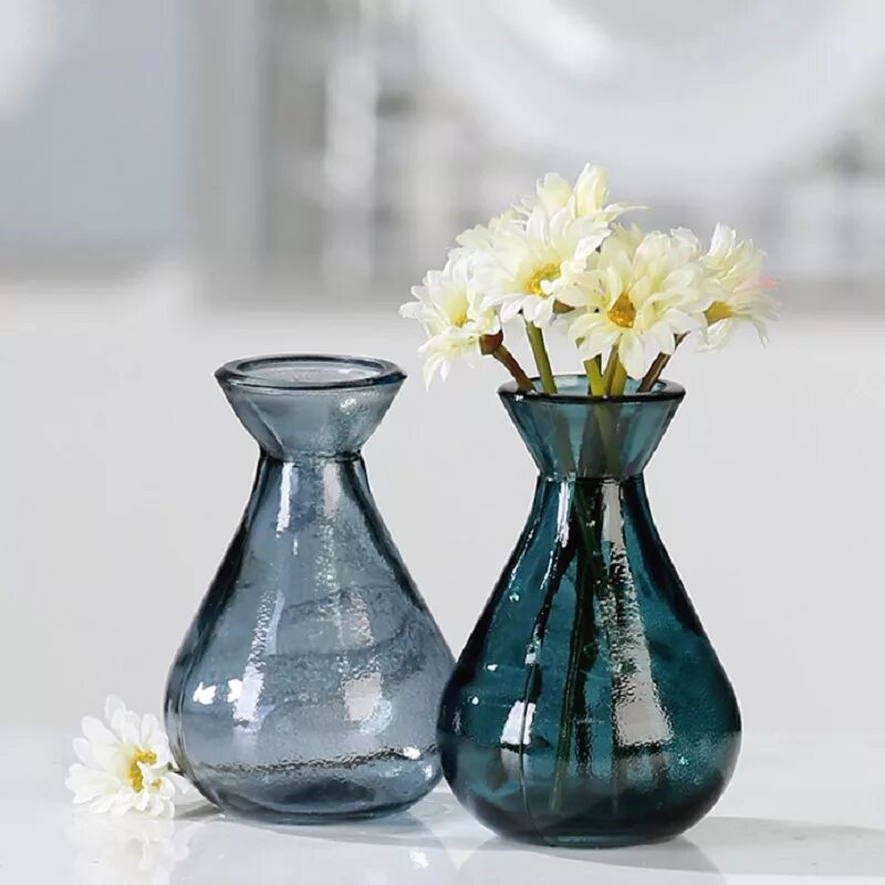 Декоративная вазочка. Стеклянная вазочка. Маленькие вазочки. Маленькие вазы для цветов. Стеклянные вазы для цветов.