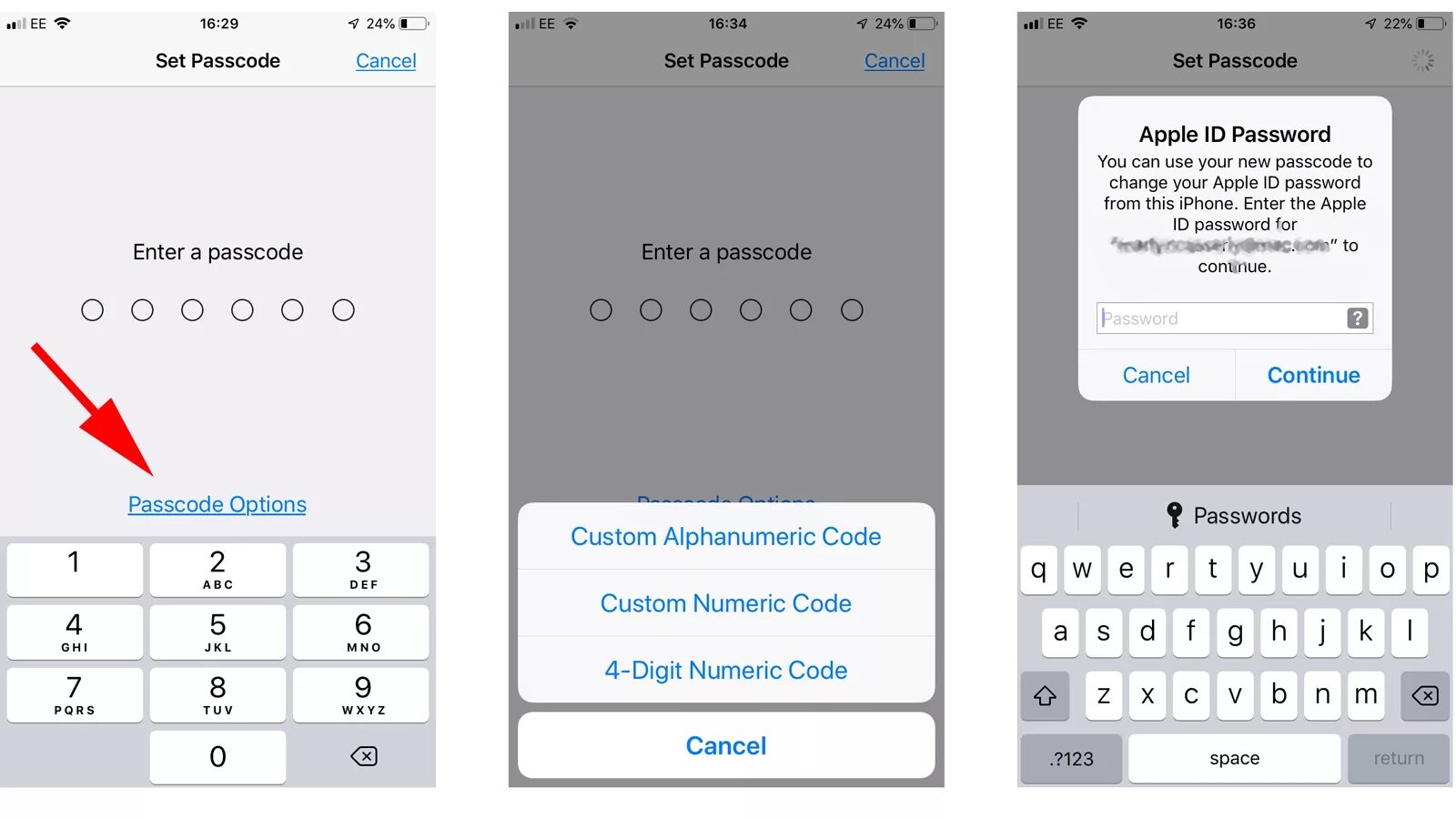 Set your password