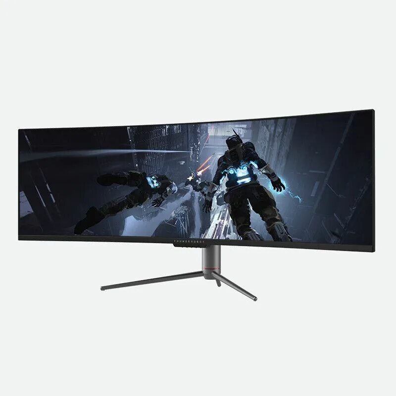 Монитор 49 купить. Изогнутый монитор THUNDEROBOT 32/9 144hz HDR 2k. Изогнутый монитор THUNDEROBOT 32/9. Изогнутый монитор 240 Герц. Монитор игровой THUNDEROBOT f23h60.