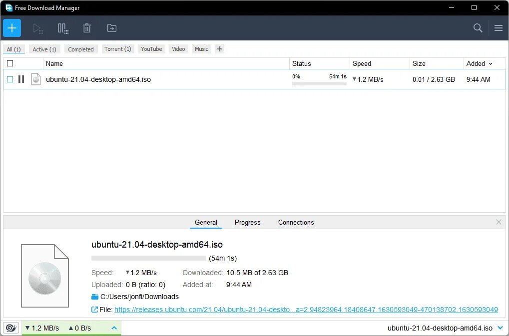 Internet downloader
