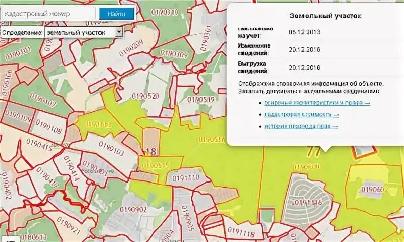 Узнать межевание участка по кадастровому номеру