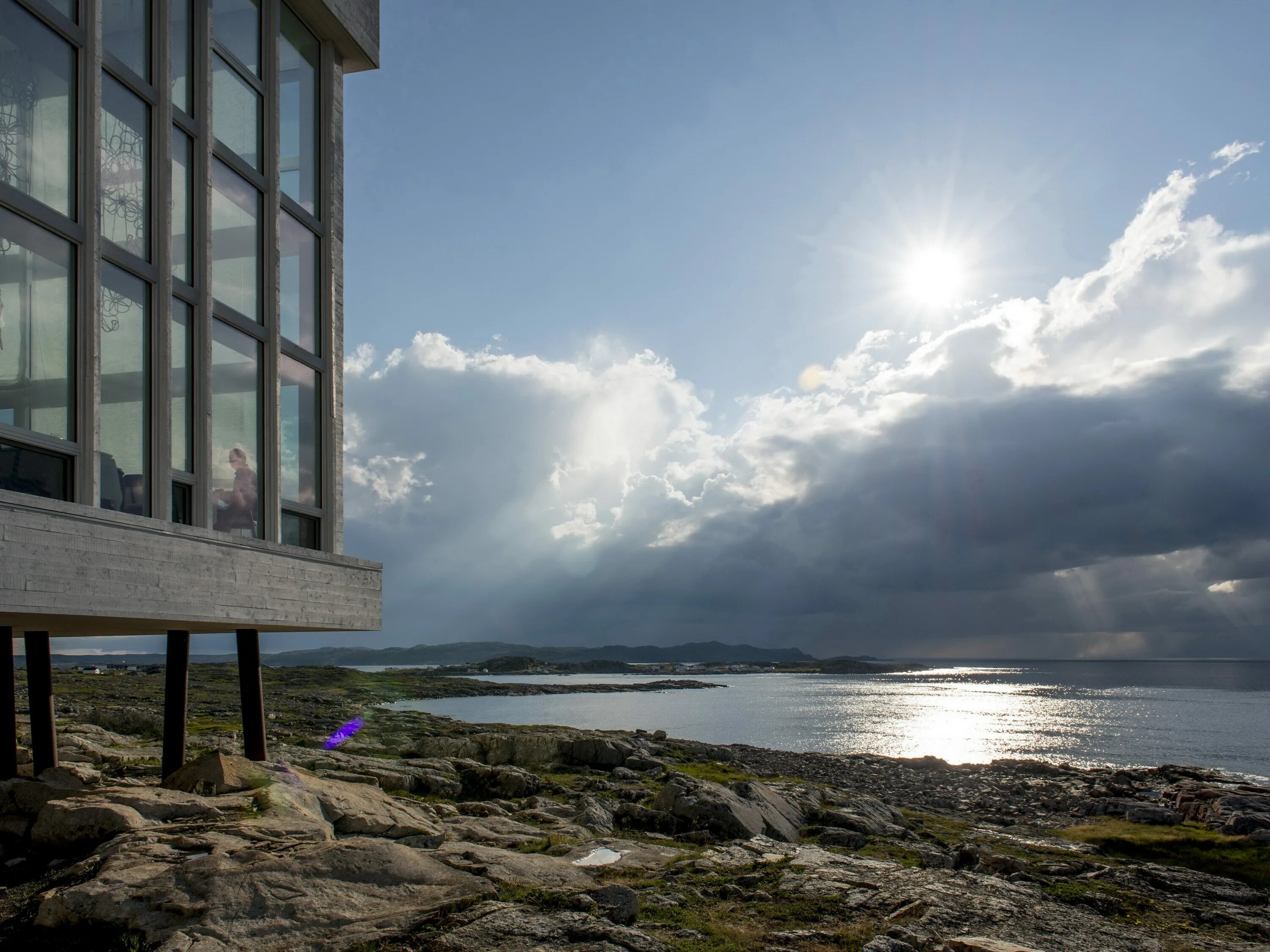 «Fogo Island Inn», Канада. Отель Фого Айленд. Отель « Fogo Island Inn», Newfoundland. Верт отель Фого. Island inn