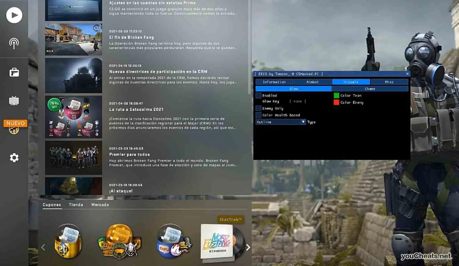 External cs go. Eris чит. external hack. cs:go eris external. cs:go hack dangerzone eris external v0.3.3.