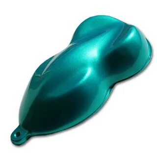 Blue pearl clearcoat