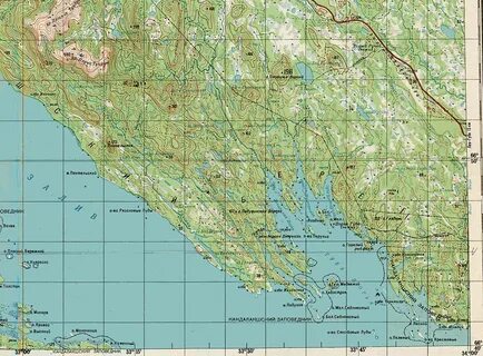 Кандалакша на карте