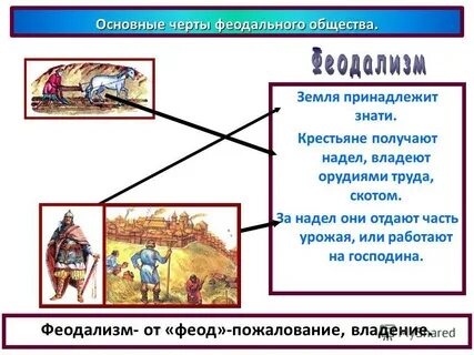 Черты западноевропейского феодализма