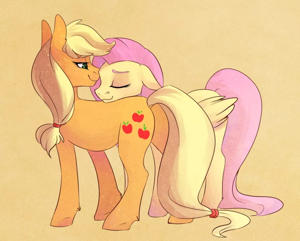 Эпплджек и флаттершай. Млп флаттершай и эпплджек. my little pony флаттершай и эпплджек. эпл джек и флаттершай любовь. арт эпл джек и флаттершай.