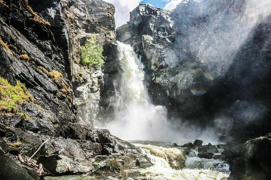 Водопад Куркуре. Алтай. Едем Дзен