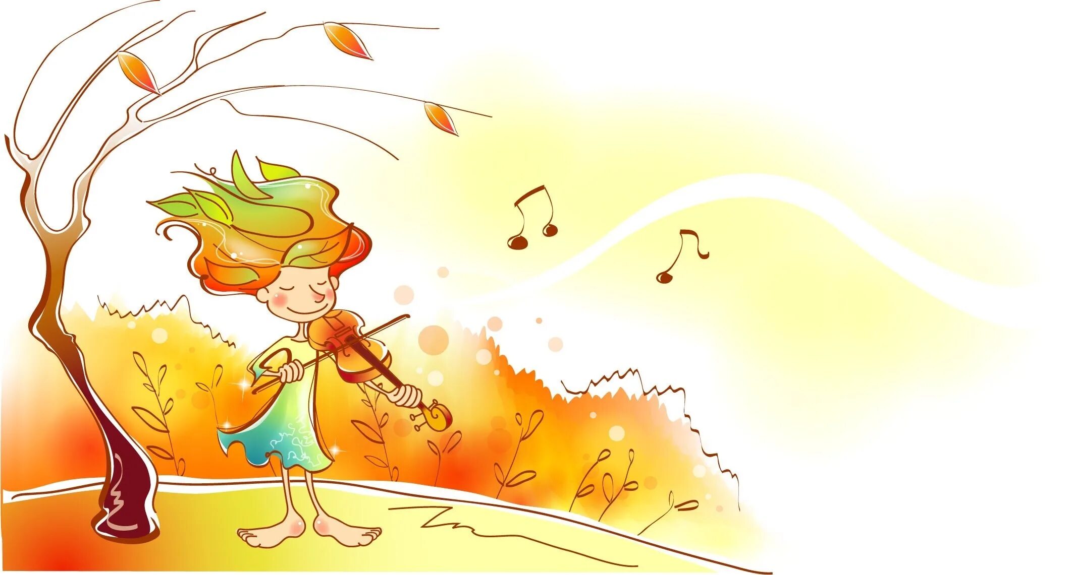 Музыка дует ветер. Осенние рисунки. Осень иллюстрации. Осень рисунок для детей. Ветер рисунок.