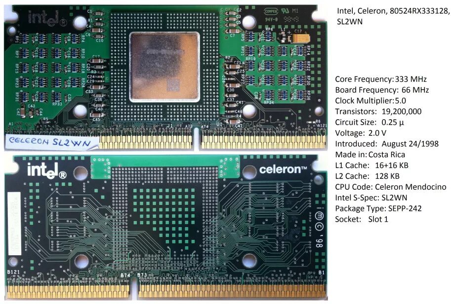 Celeron 333 Slot 1. Celeron Slot 1. Intel Celeron Slot 1. Intel Celeron sl2wn.