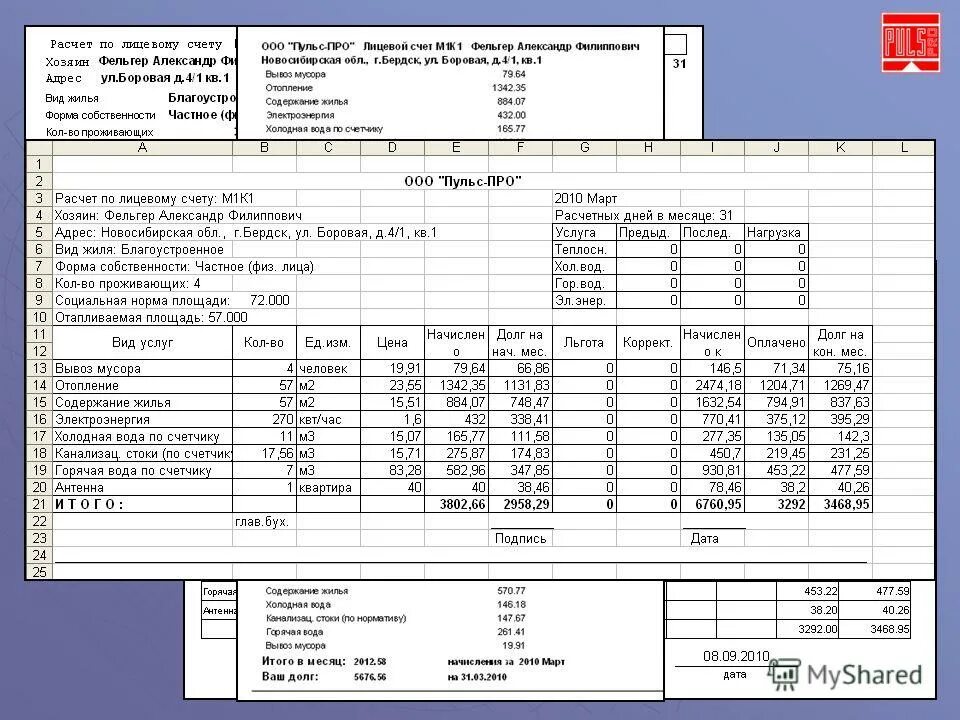 Отчет по домам жкх. Расчеты за коммунальные услуги. Начисление коммунальных платежей. Расчет по коммунальным платежам. Пример расчета коммунальных услуг.