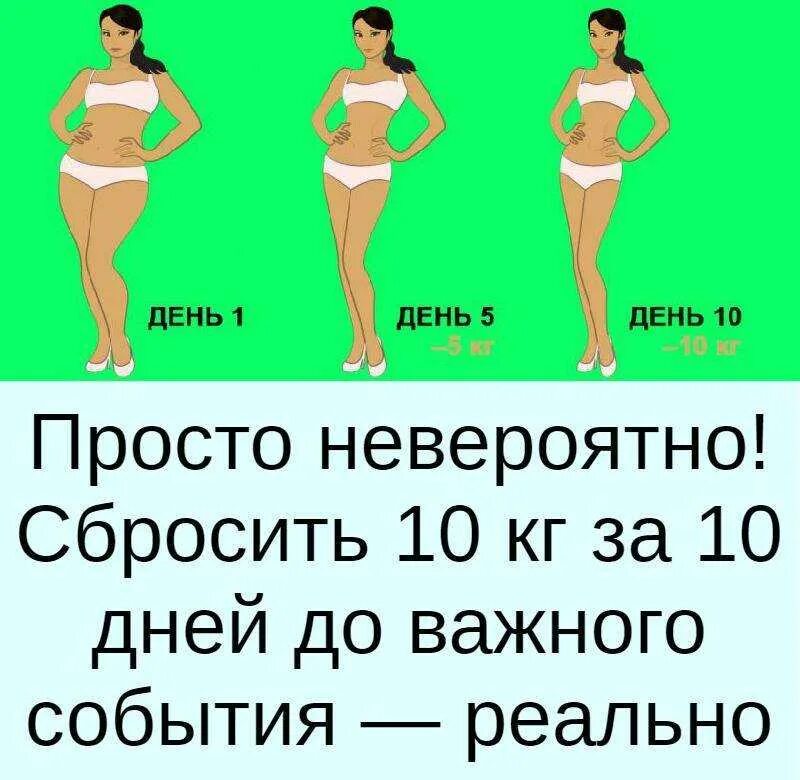 2 килограмма за 1 день
