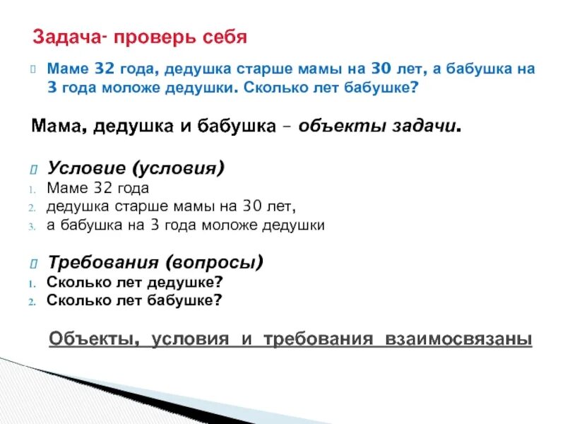 Мама моложе бабушки на 24. Маме 32 года дедушка старше. Маме 32 года дедушка старше мамы на 30 лет а бабушка на 3 года. Задачи для бабушек. Задача сколько лет бабушке.