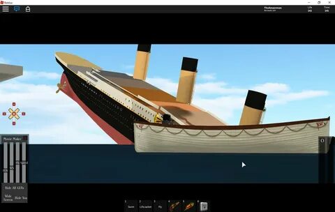 Roblox titanic
