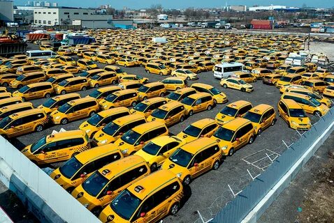 Парковка для такси в москве