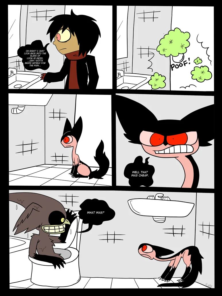 Smiling critters comics