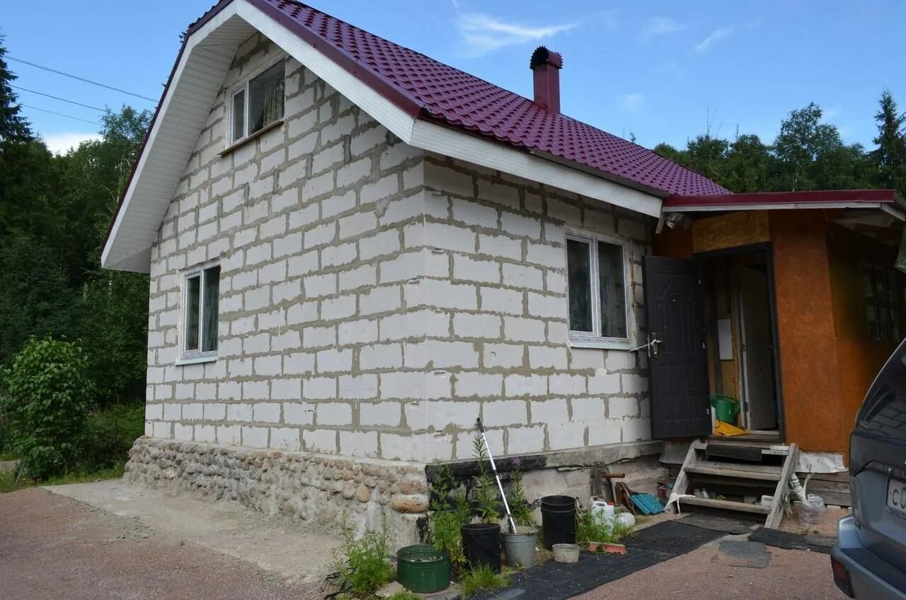 Баня из газобетона 4 на 6. Пеноблок дом. Небольшой домик из пеноблоков. Небольшие пеноблоки. Баня с мансардой 6х6 под ключ с пеноблоков.