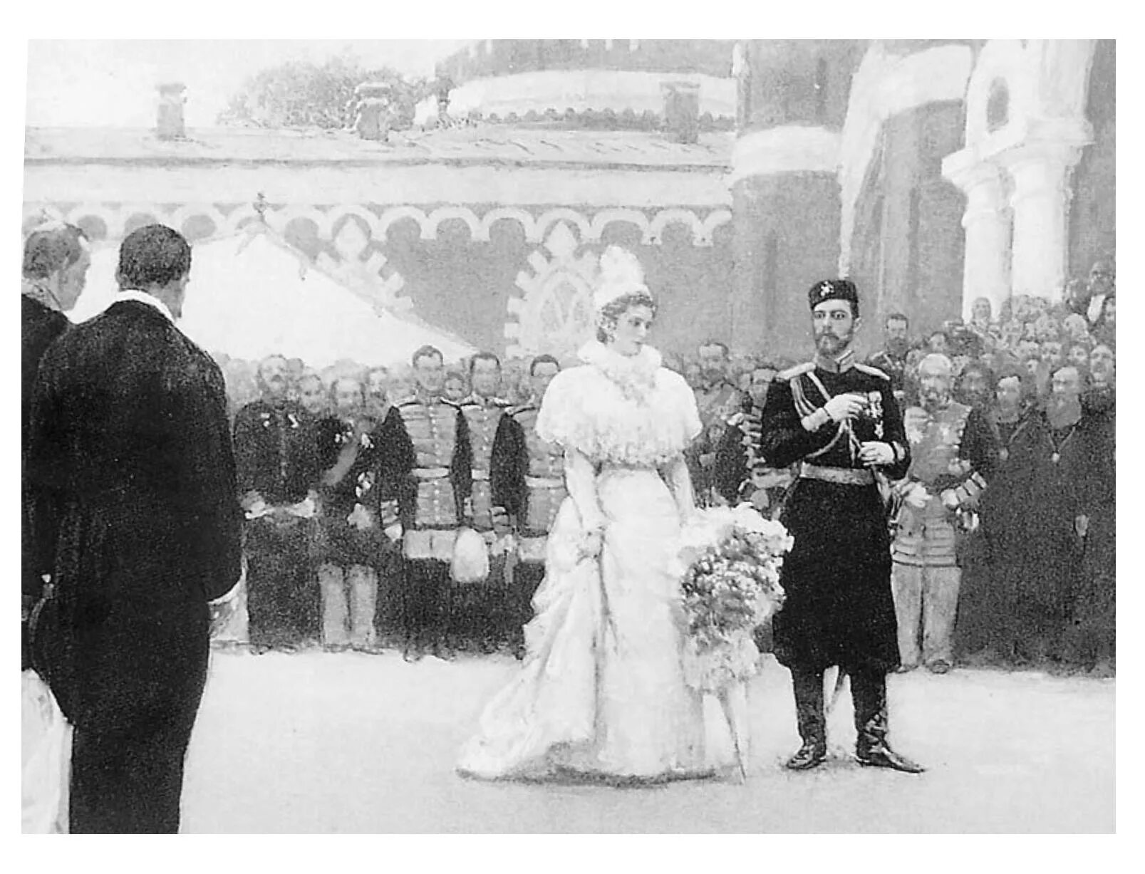 Название бала 29 декабря 1896. Бракосочетание Николая 2 и Александры Федоровны.
