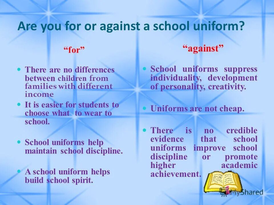 School uniform for and against. School uniform Pros and cons. School uniform for and against сочинение. School uniform for and against топик.