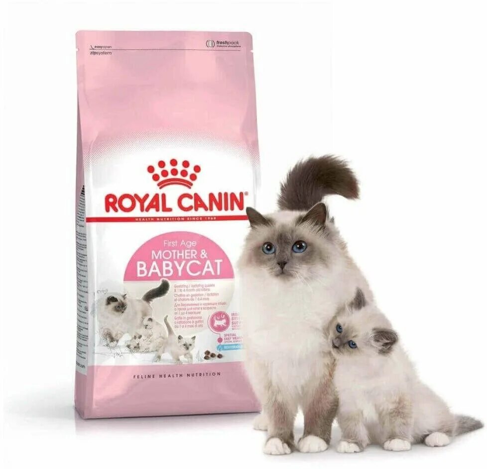 Корм для беременных и кормящих кошек. Royal Canin mother & Babycat. Роял Канин для котят бэби Кэт. Мазер Беби кет Роял Канин 1,2кг. Royal Canin для кошек mother Babycat.