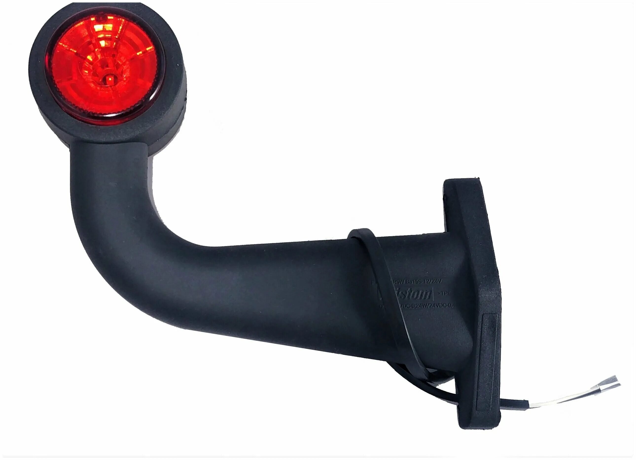 фонарь габаритный рог. фонарь габаритный светодиодный fristom ft-009a. рожки на прицеп 24 вольта светодиодные. тройные габаритные рожки. фонарь габаритный шмитц красный.