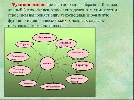Использования белков