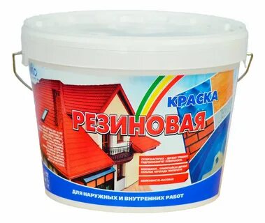 Резиновая краска по дереву для наружных