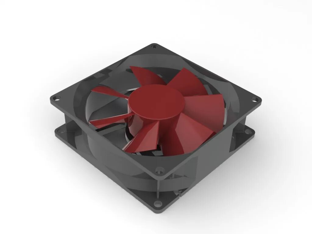 Fan 3 вентилятор. Модель вентилятора 120х120 solidworks. Fan 3d model 12040. Fan 92mm 3d model. Кулер 120х120 STL model.