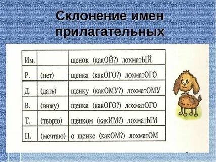 Поросль трав склонение